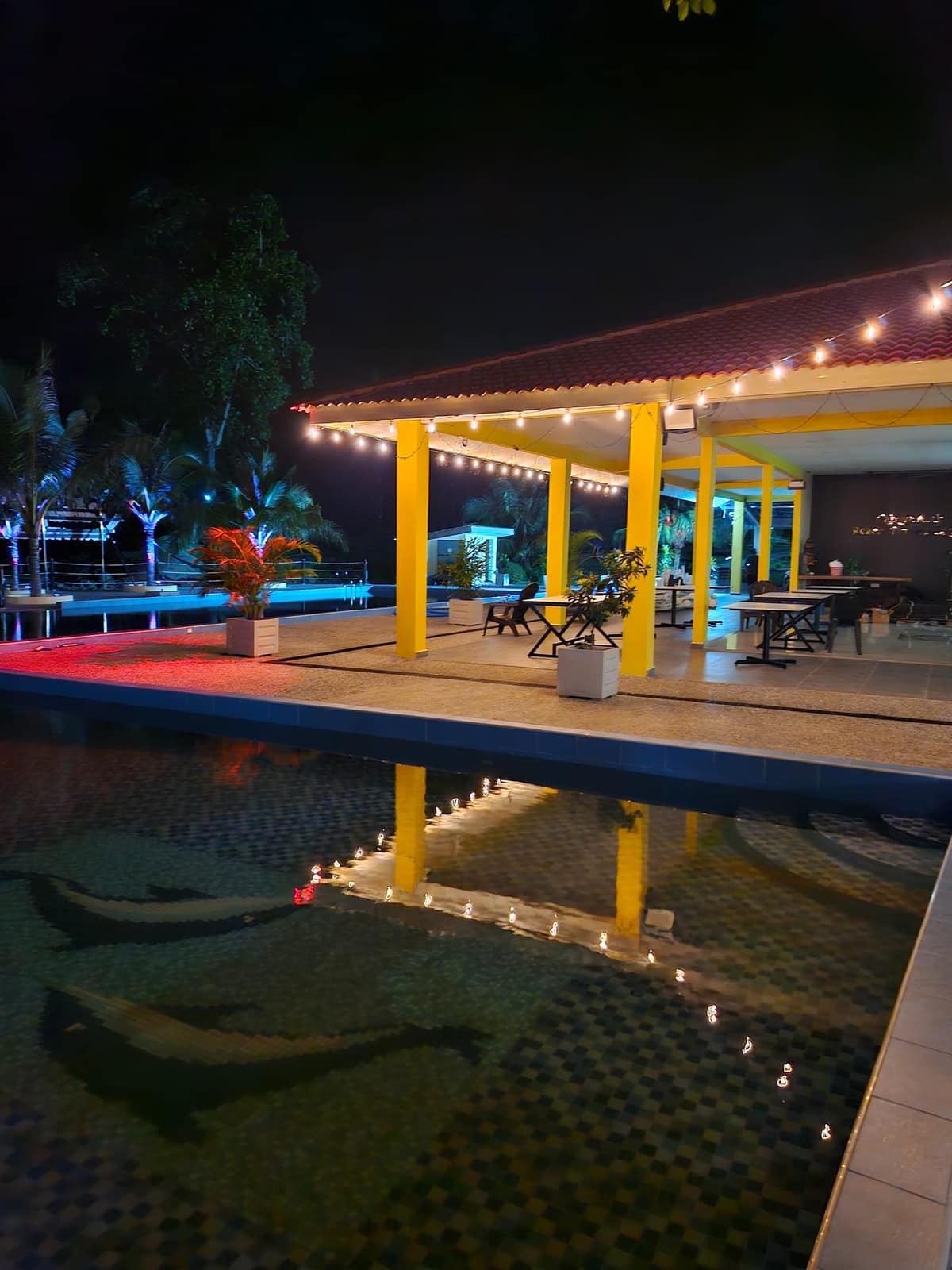 Evening atmosphere at Cahaya Asah